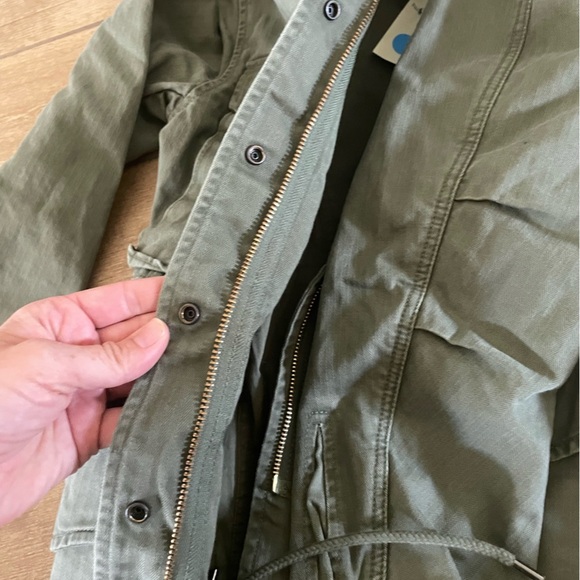 NWT Denim & Supply Ralph Lauren Native American Green Military Jacket women’s M - Picture 5 of 8